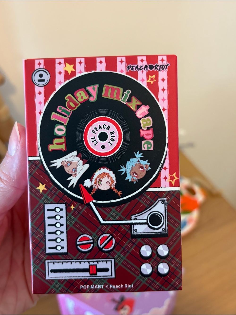 POP MART Peach Riot Holiday Mixtape Decorative Blind Box